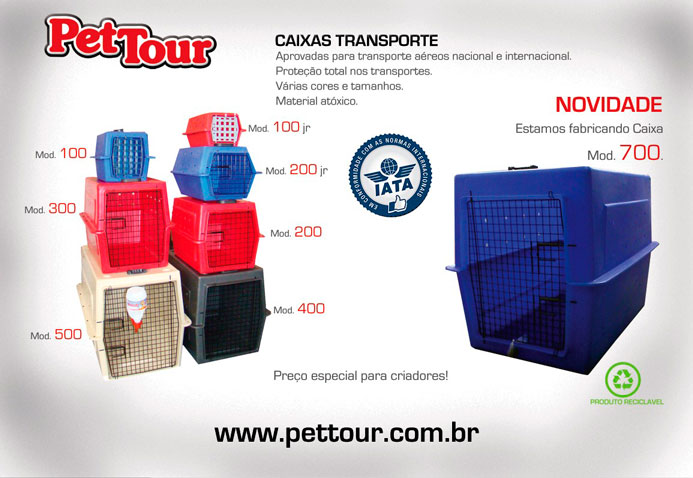 Caixa para Transporte de Cachorro Grande Porte