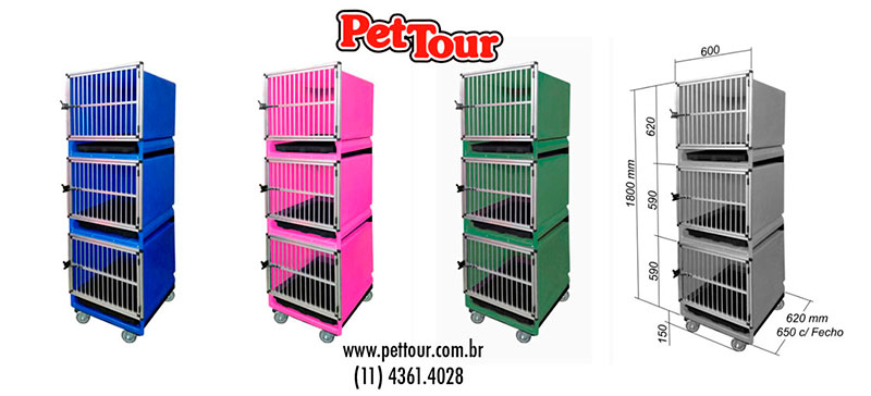 Canil Expositor para Pet Shop